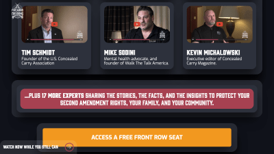 Mike Sodini and Jake Wiskerchen make an appearance in the Firearms & Freedoms series